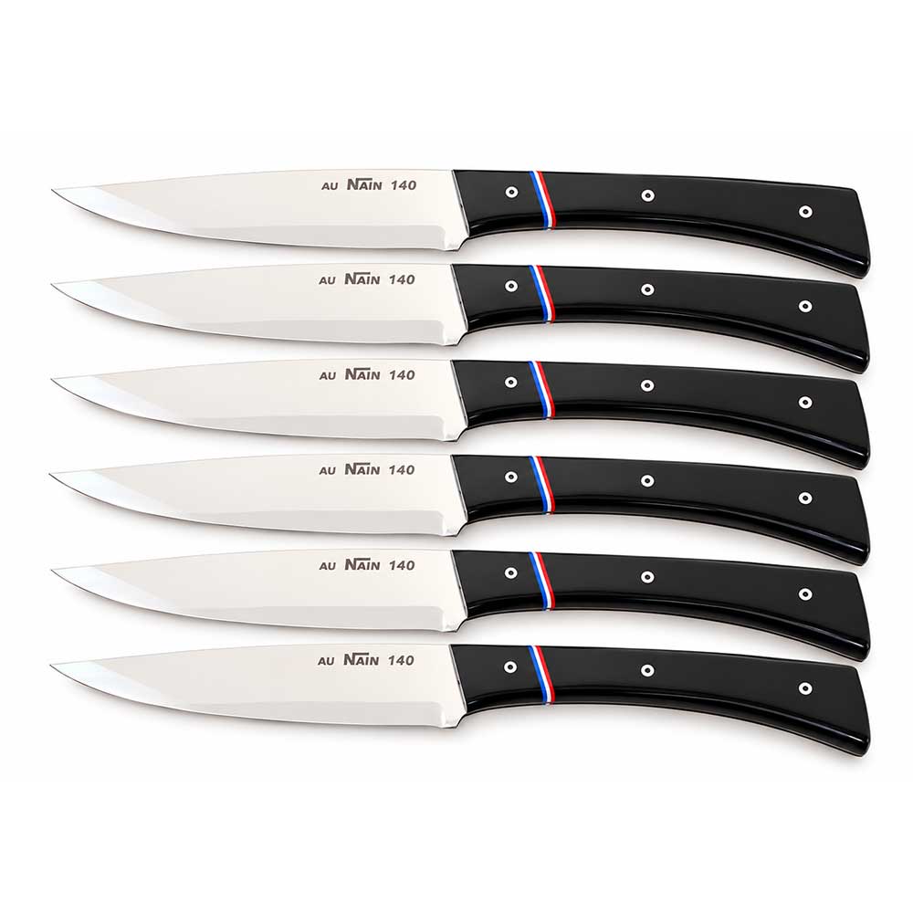 Coffret de 6 couteaux à steak - AU NAIN en promotion