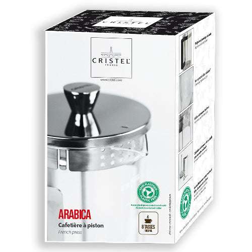 Emballage de la Cafetière à piston Arabica - Cristel