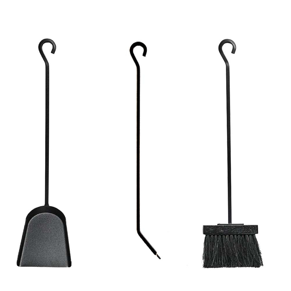 Accessoires pour serviteur indispensable pour entretenir le feu et nettoyer - Pic balayette pelle - DIXNEUF