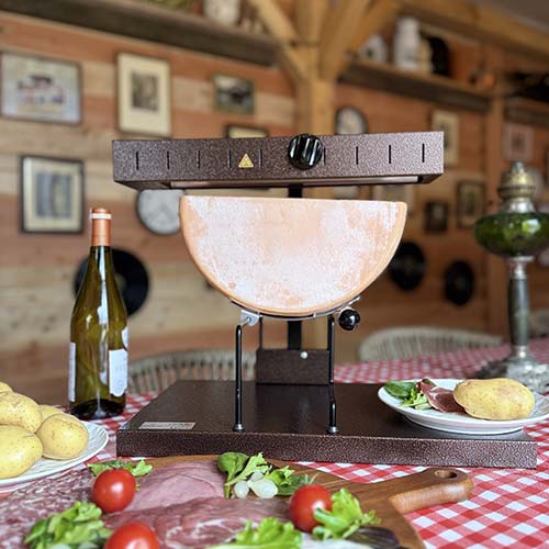 Appareil à Raclette Alpage - Bron Coucke repas convivial montagne hiver Noël