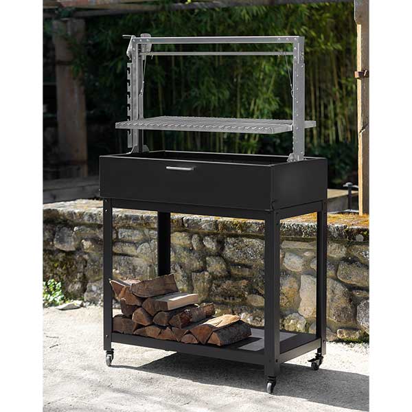Barbecue Sur Pieds Grande Surface de Cuisson - GRILL CHIC