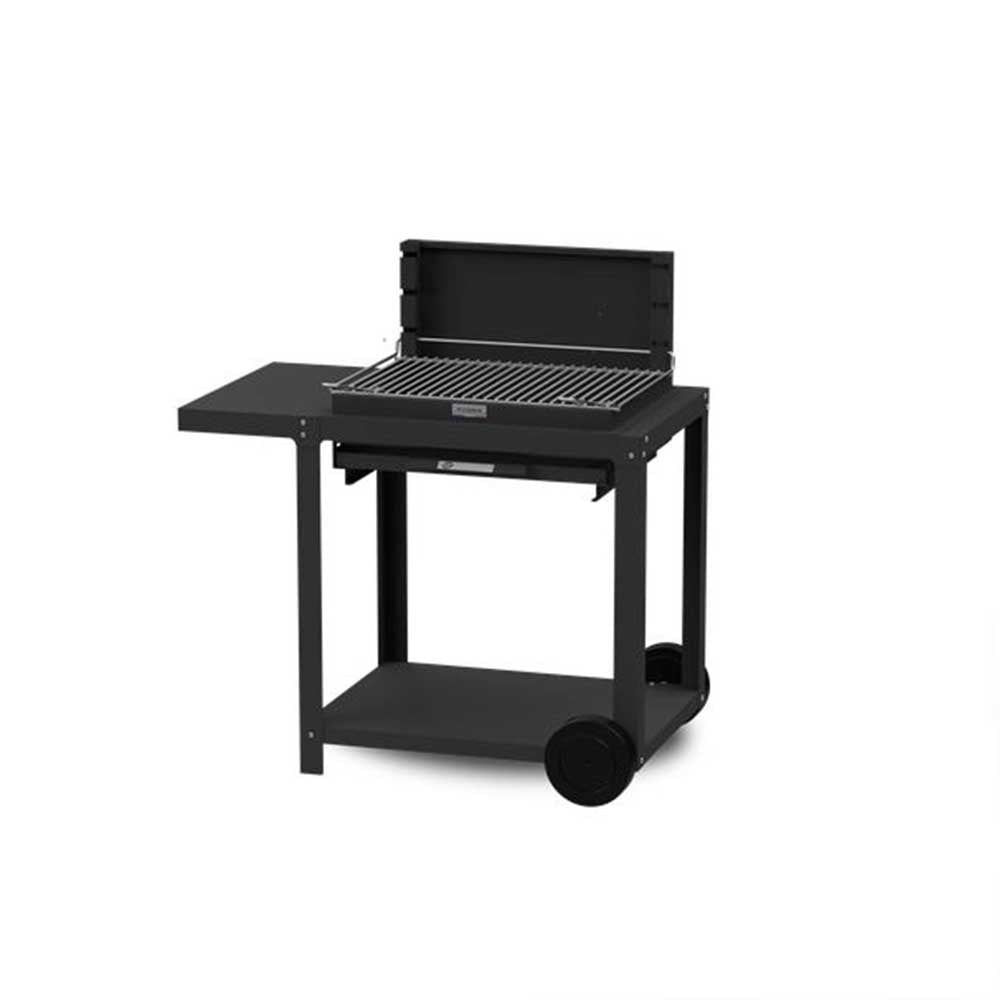 Barbecue + Chariot Vintage Montory 61x40 - LE MARQUIER noir