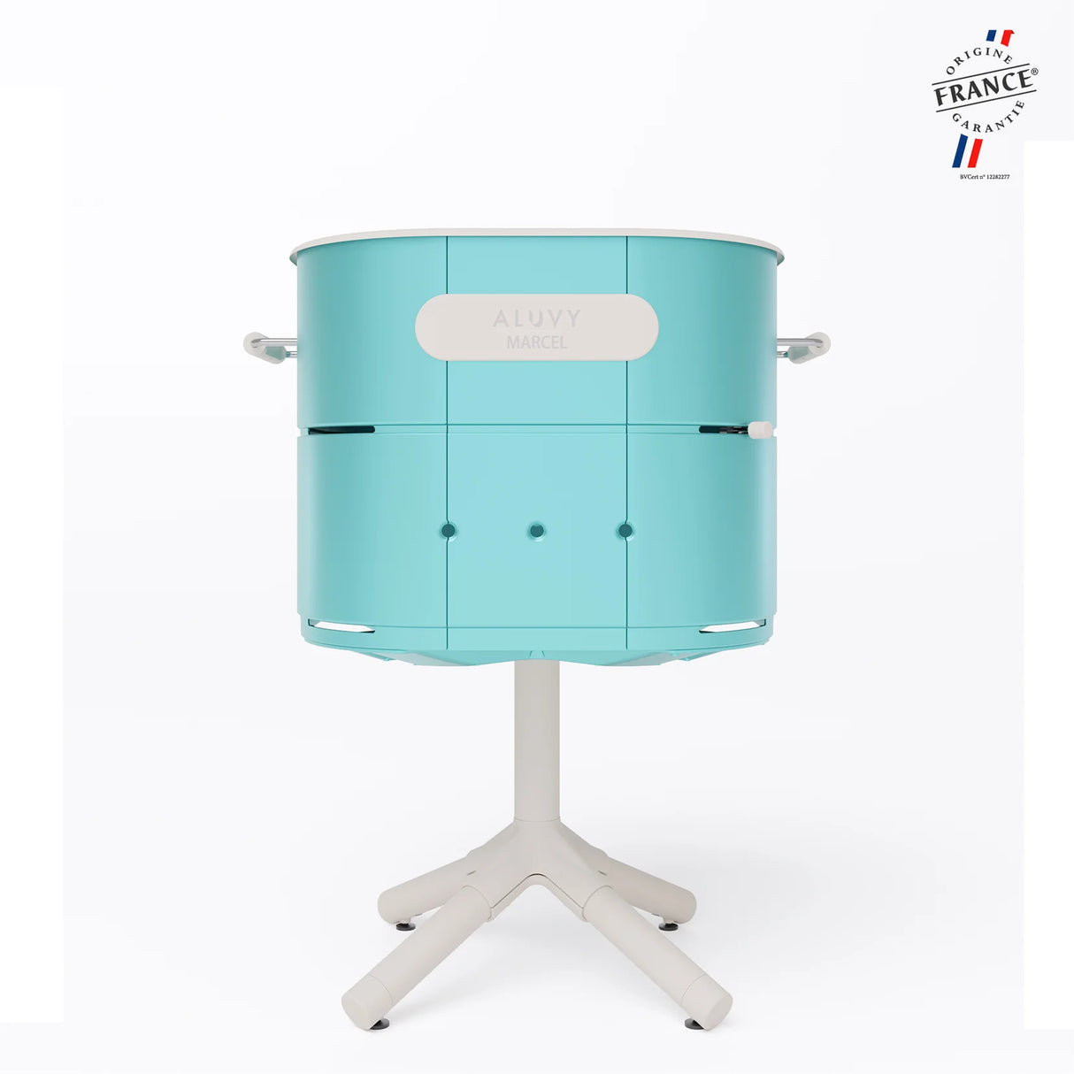 Barbecue au charbon MARCEL coloris lagon - ALUVY