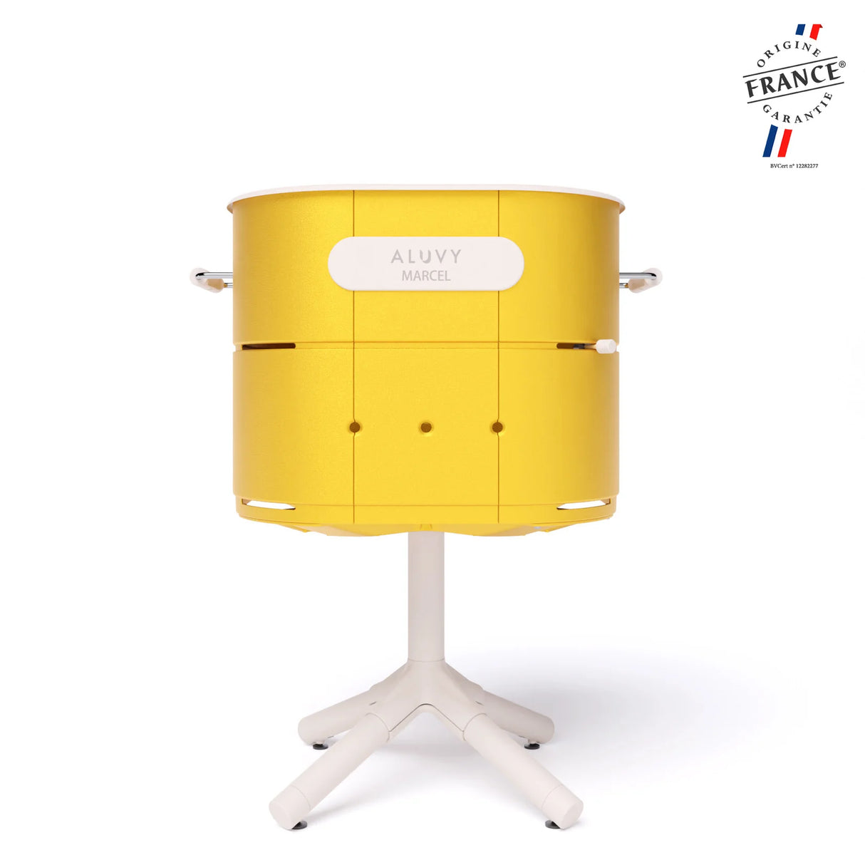 Barbecue au charbon MARCEL coloris sunflower - ALUVY