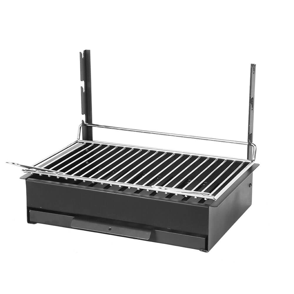 Barbecue Vulcain 48 x 28 Acier - LE MARQUIER