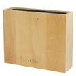 Bloc Couteaux Rectangulaire - Hêtre massif - CRISTEL grand modèle