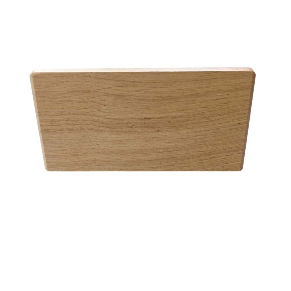 Petit bloc Magnétique pour Couteaux Chêne massif Bois Artisanat parfait en décoration