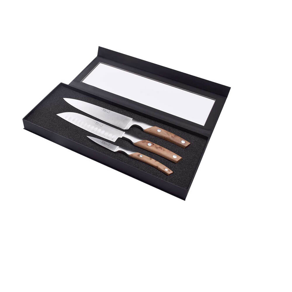 Boite 3 couteaux de cuisine Le Thiers - GOYON-CHAZEAU