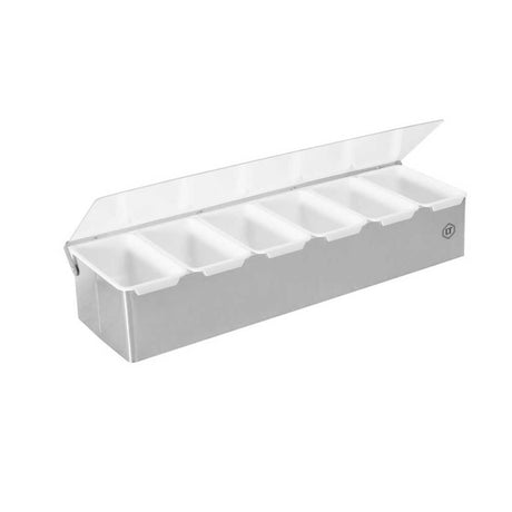 Boîte à épices inox 6 compartiments - LOUIS TELLIER