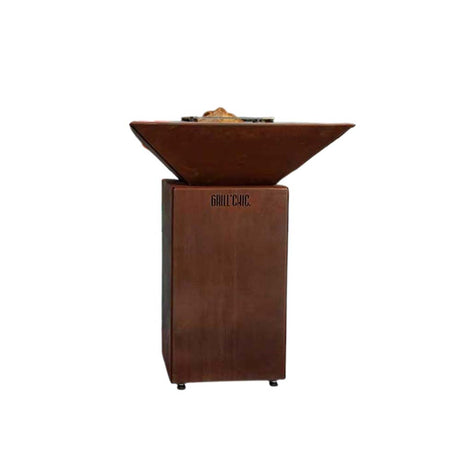 Brasero Auvergnat 62 x 62 x 76 cm CORTEN - GRILL CHIC