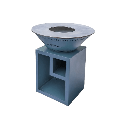 Brasero Classique 100x90cm ALU - GRILL CHIC gris fenetre