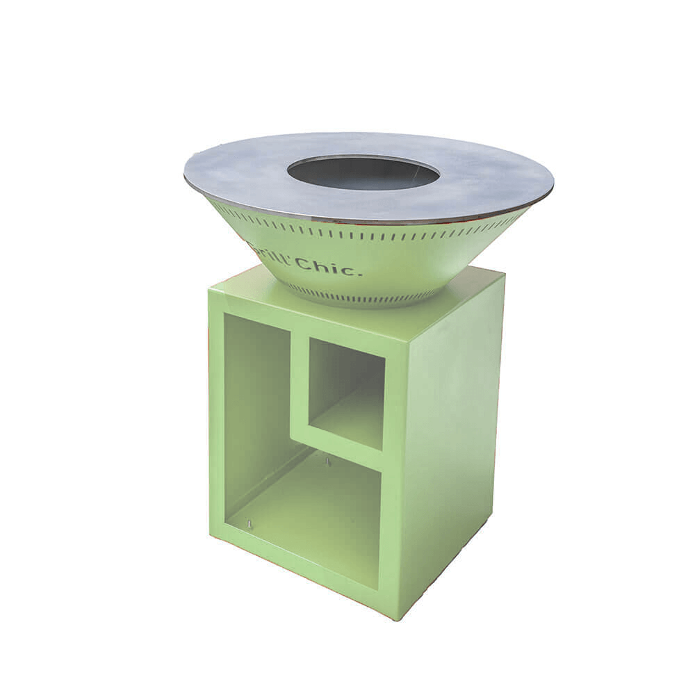 Brasero Classique 80x90cm ALU - GRILL CHIC coloris vert