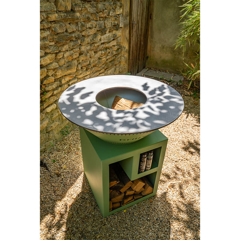 Brasero Classique 80x90cm ALU - GRILL CHIC coloris vert