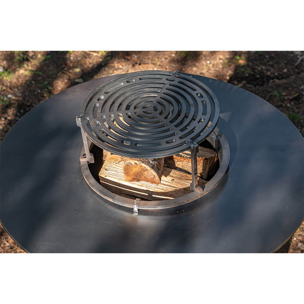 Brasero Classique 80x90cm CORTEN - GRILL CHIC détail de l'accessoire