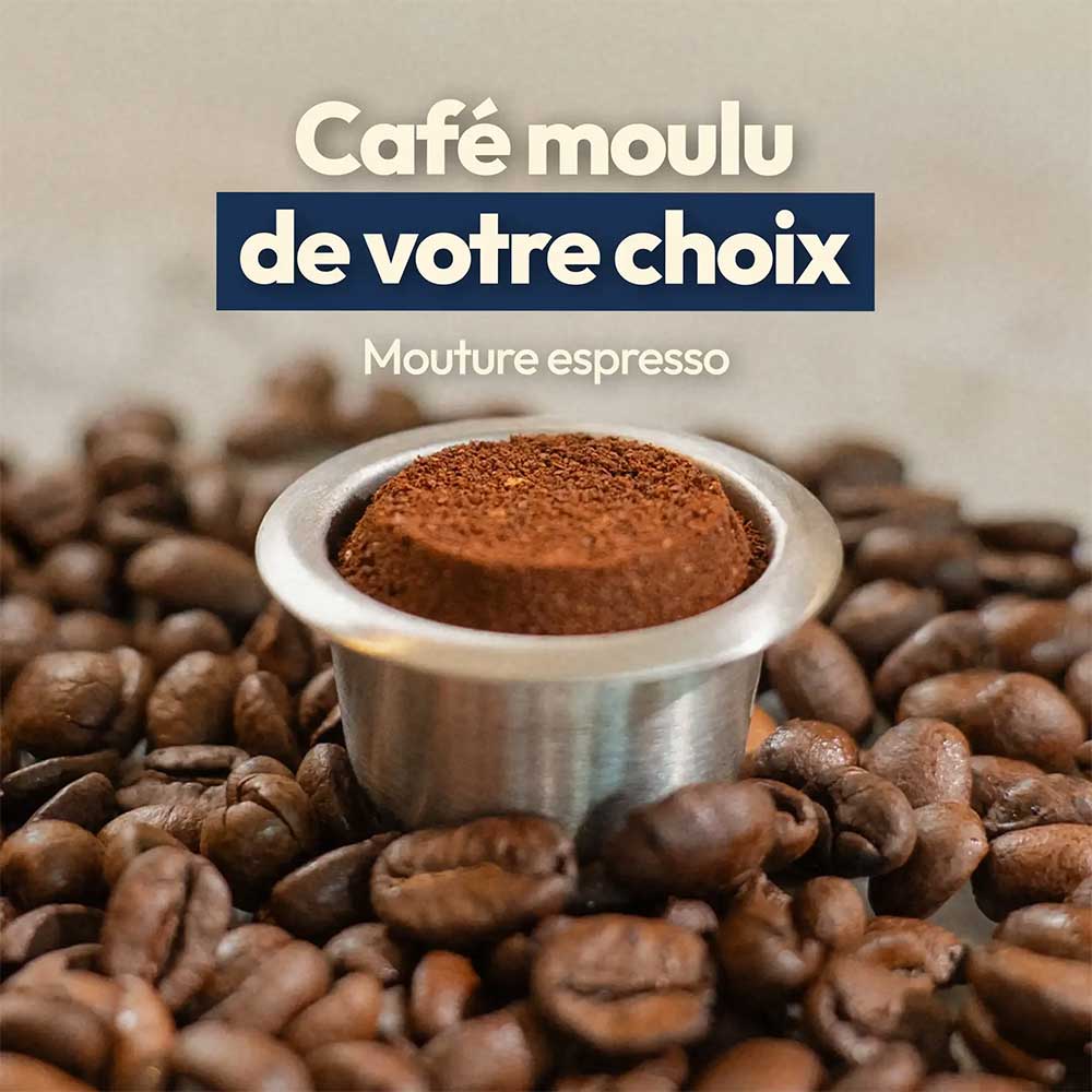 Coffret CAPS ME avec 200g de café OFFERT - CAPS ME compatible tous cafés