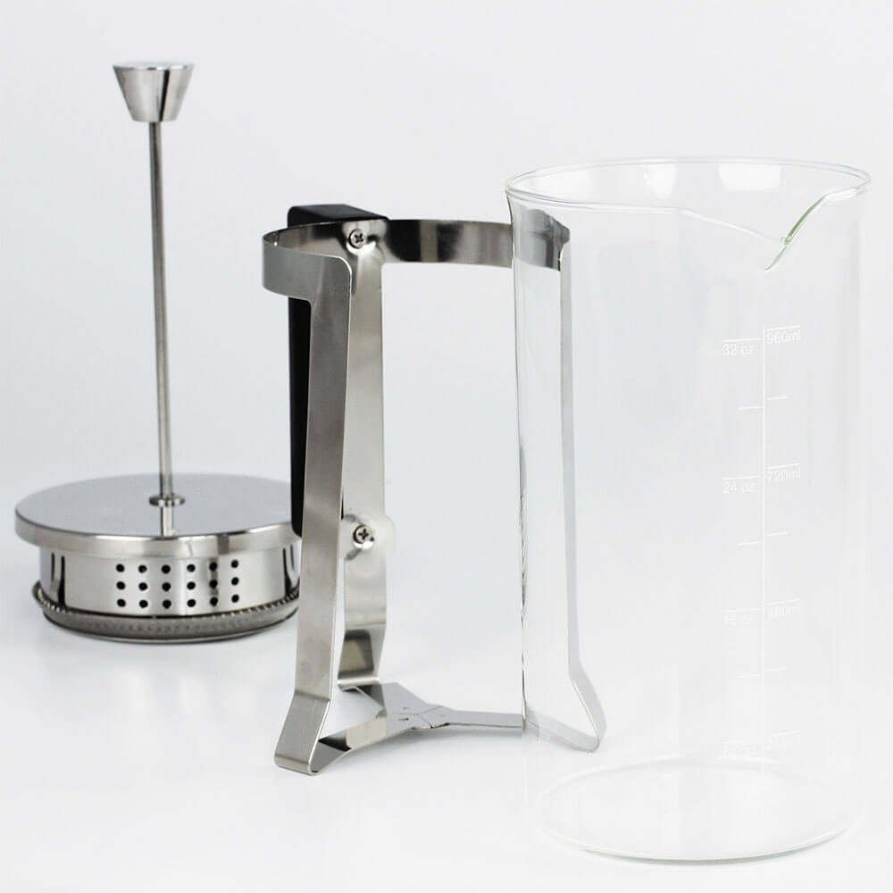 Cafetière à piston Arabica - Cristel démontée