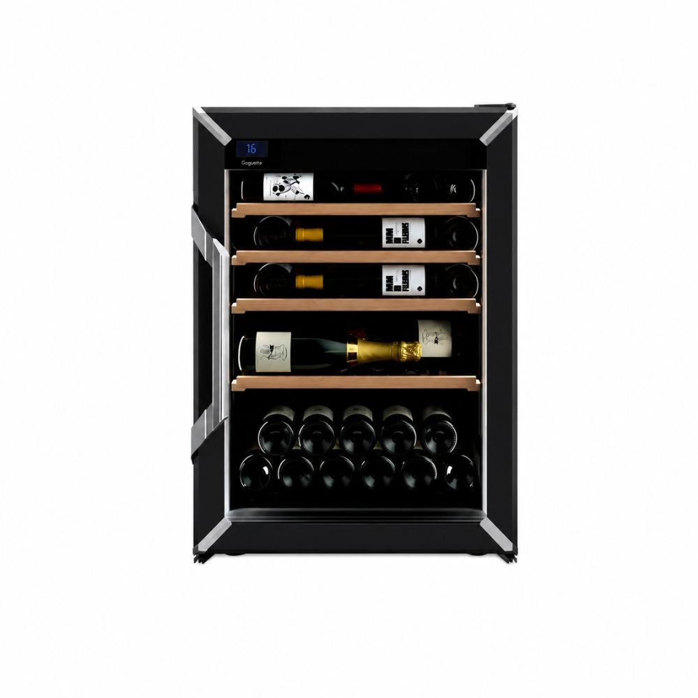 Cave à vin Petit Modèle 50 bouteilles noire - GOGUETTE
