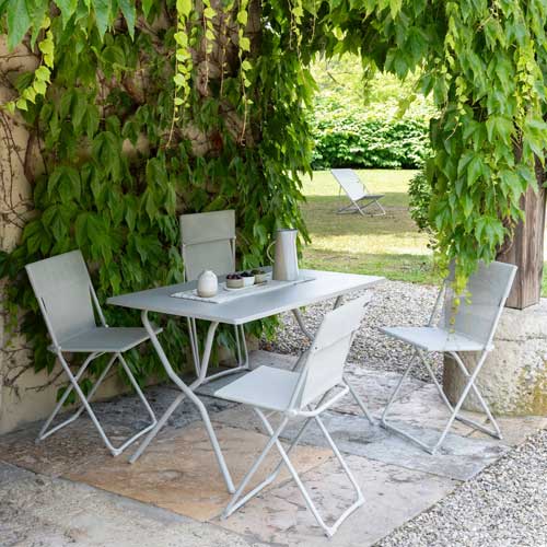 Chaise pliante grand confort ultra compacte - BALCONY II – LAFUMA toile batyline iso renforcée acier