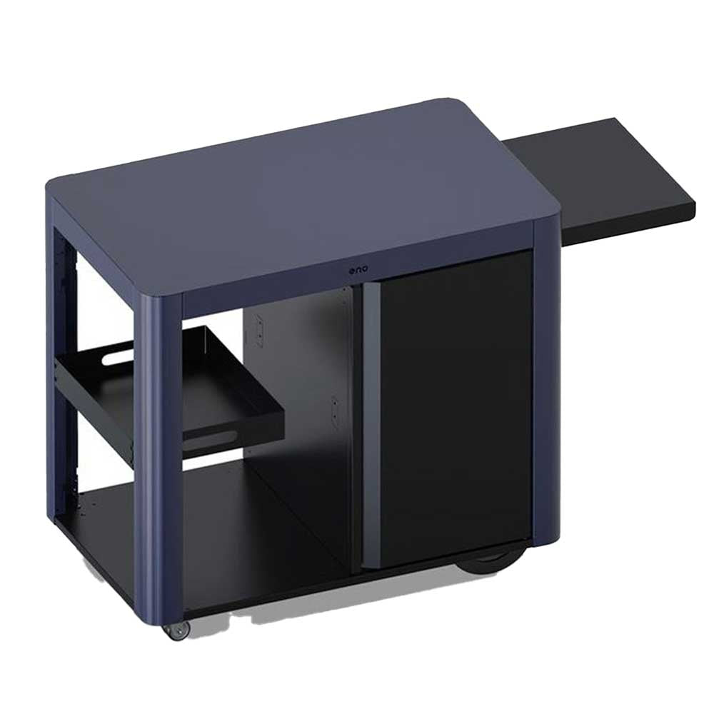 Chariot ACHILLE acier galvanisé avec porte - ENO bleu navy