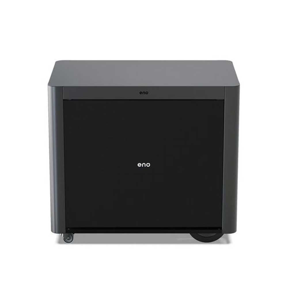 Chariot ACHILLE acier galvanisé avec rideau - ENO gris cargo et noir