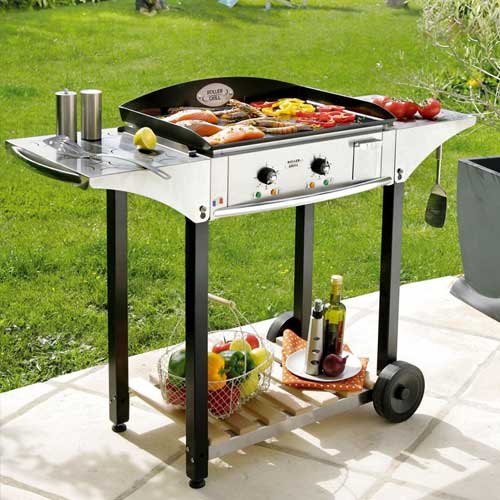 Chariot pour plancha 400 – ROLLER GRILL plancha gaz ou plancha électrique