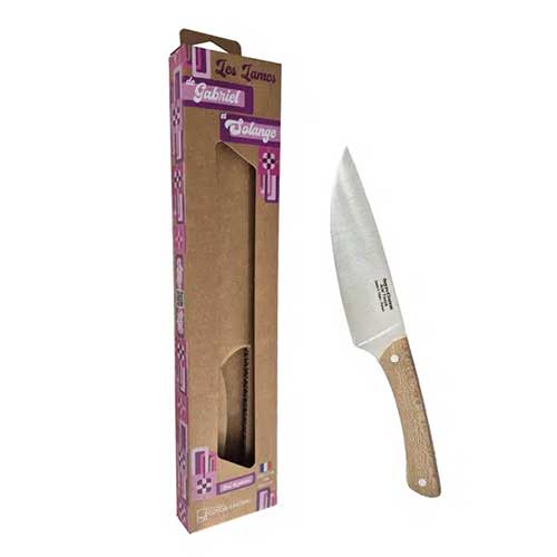 Couteau Chef Solange Manche Platane - GOYON-CHAZEAU