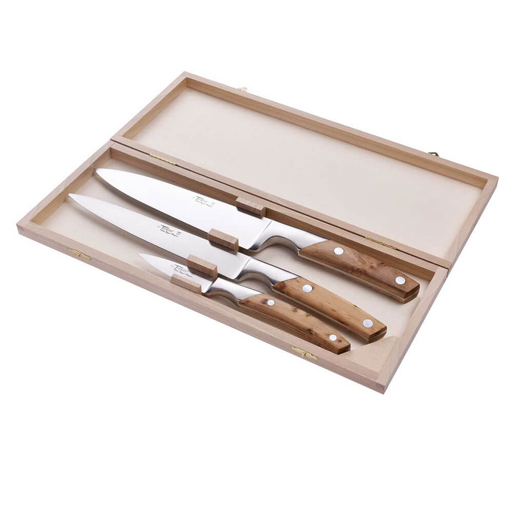 Coffret 3 couteaux de cuisine Le Thiers - GOYON-CHAZEAU
