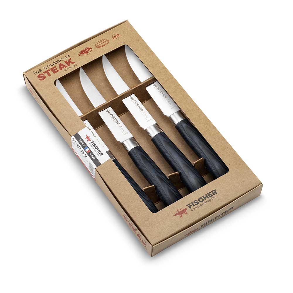 Kit de 4 couteaux à steak - ZEN - FISCHER