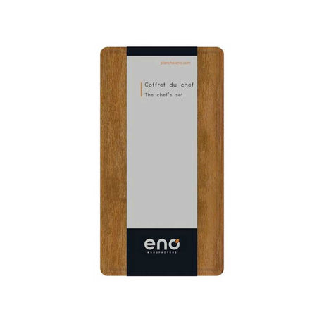 Kit de chef - ENO spatule, bac, pince et planche à découper