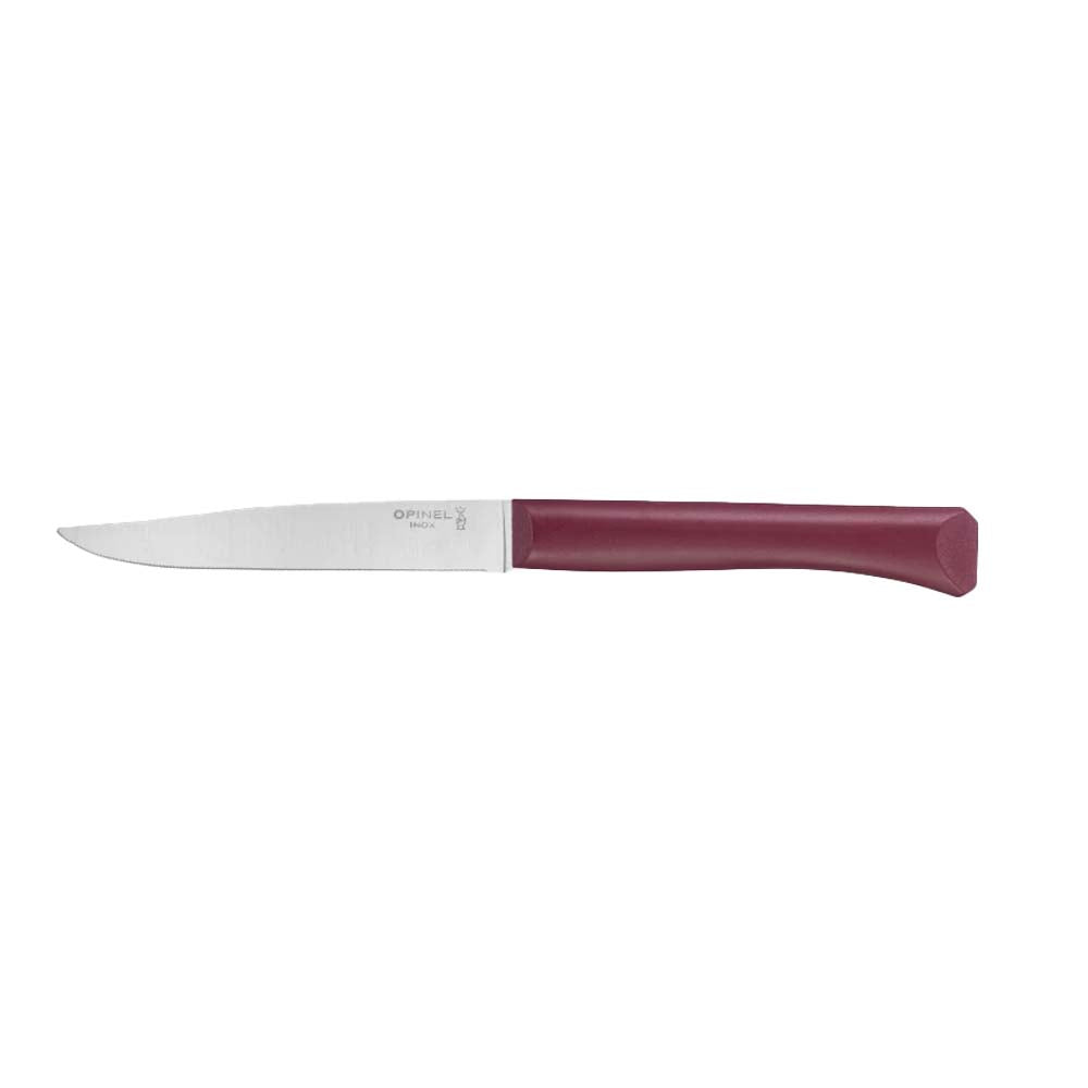 Coffret 4 couteaux de table Bon Appétit + Panachés GLAM - OPINEL rouge grenat