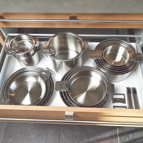 Collection inox STRATE - CRISTEL rangement parfait