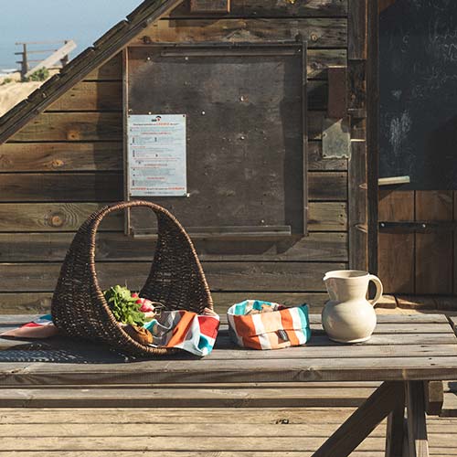 Corbeille à pain - GARLIN Pêche - ARTIGA collection été repas en extérieur