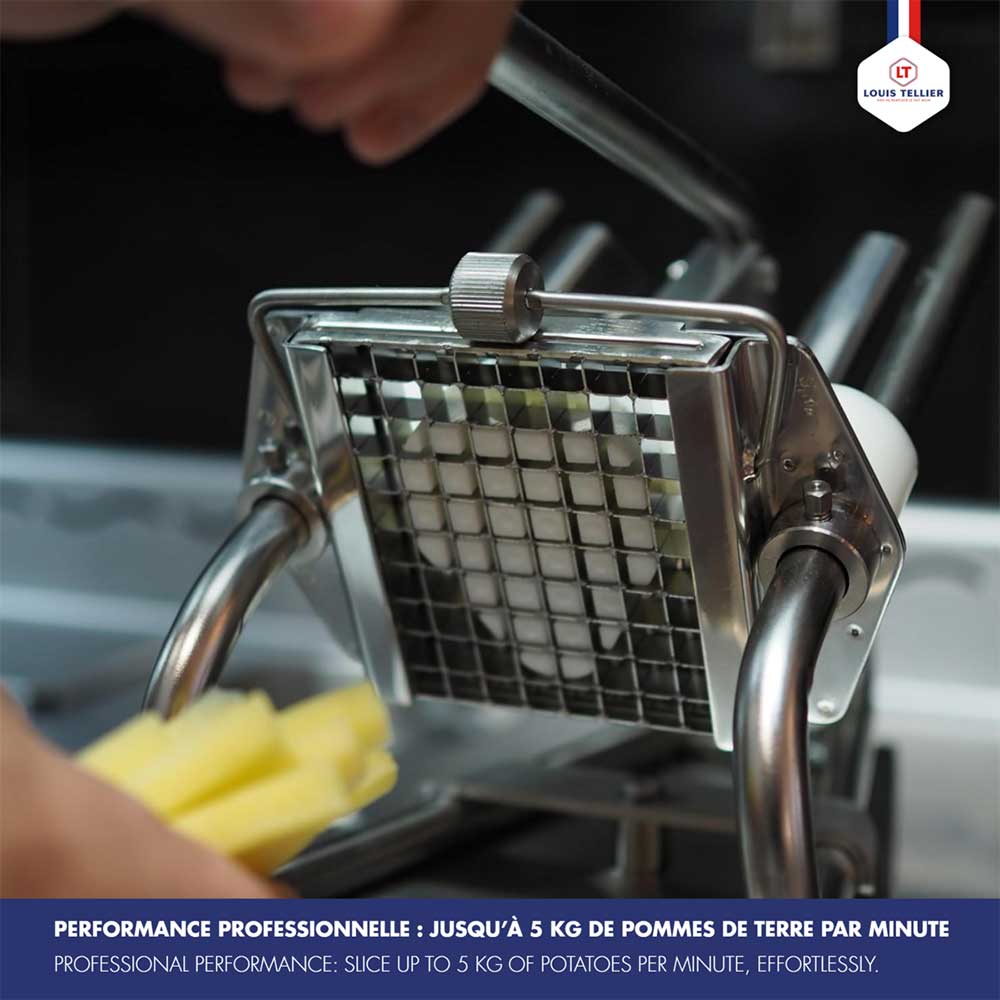 Coupe-Frites Professionnel socle epoxy - Louis Tellier en promotion