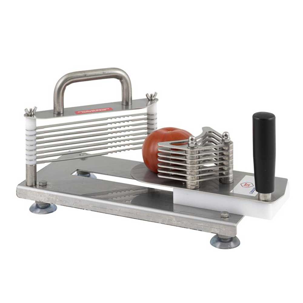 Coupe-Tomates Compact Pro Inox - LOUIS TELLIER en promotion