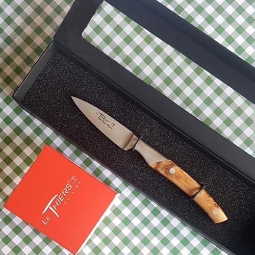 Couteau d'Office 9 cm Le Thiers - GOYON-CHAZEAU cuisine manche en genèvrier