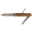 Couteau pliant Hallali Pointe de corne blonde 3 pièces - DOURIS CHASTEL