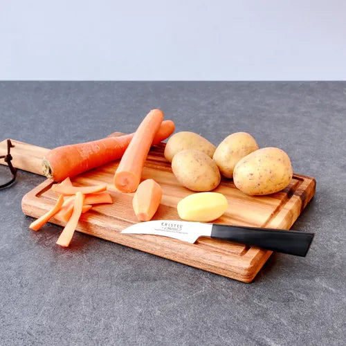 Couteau de cuisine office bec oiseau inox - CRISTEL