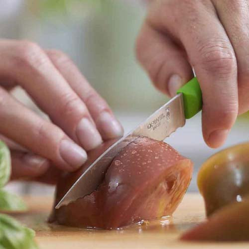 Couteau Cranté Essentiel n°313 - OPINEL vert