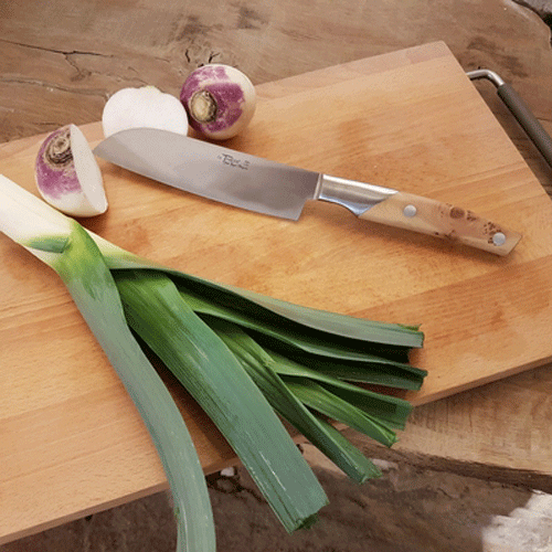 Couteau Santoku Lisse Le Thiers GOYON CHAZEAU