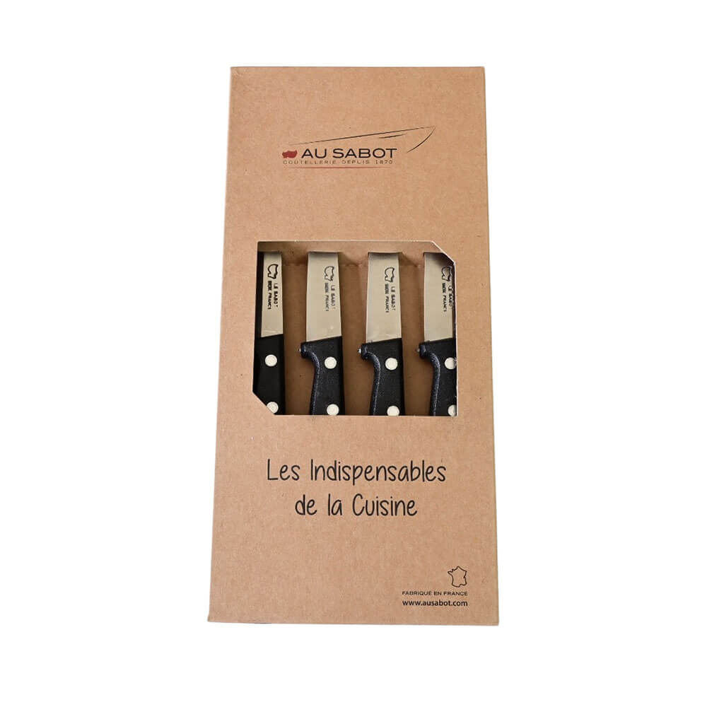 Coffret de 4 couteaux d'Office - Au Sabot dans la boite