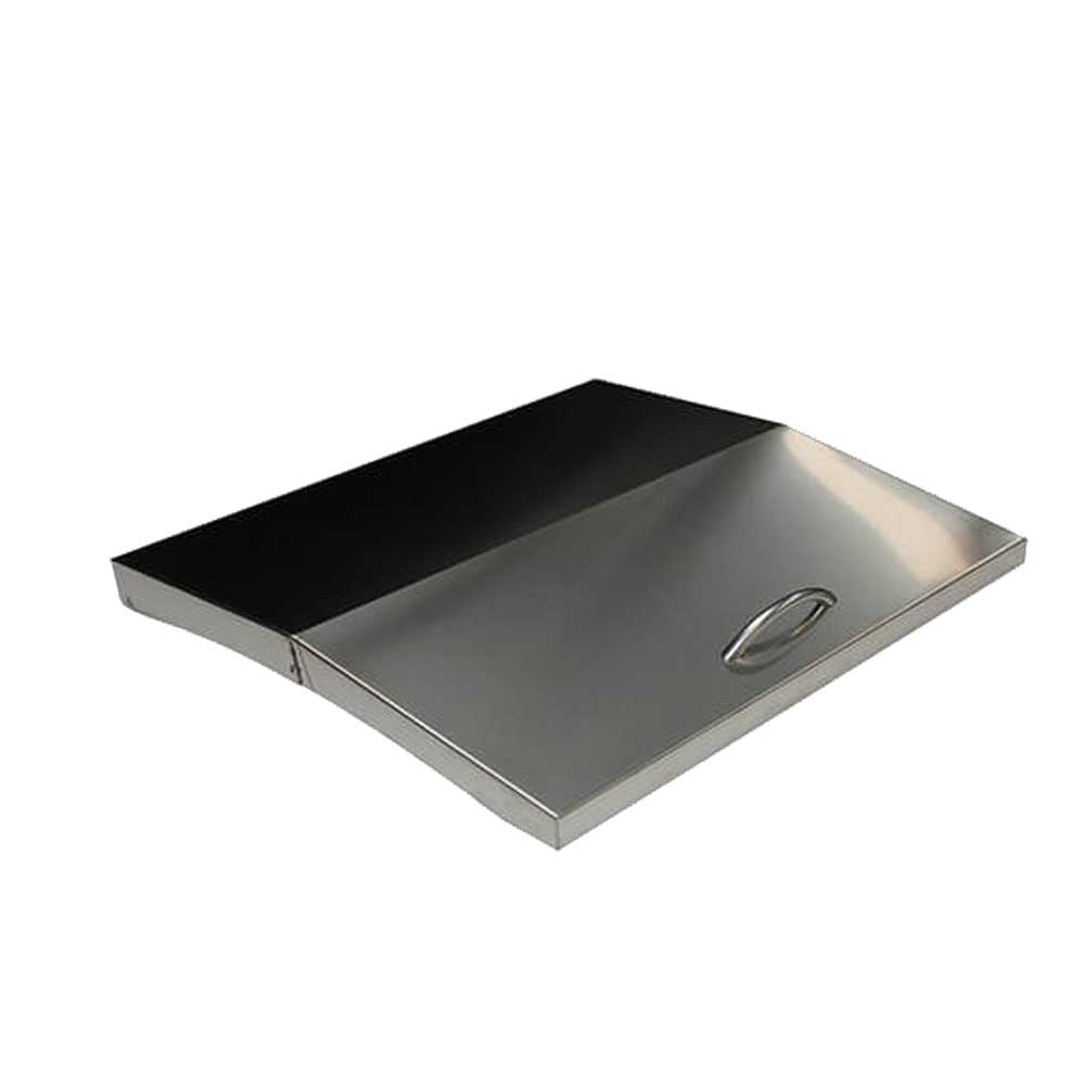 Couvercle en inox pour plancha LAGOA 3 feux – PLANCHA TONIO