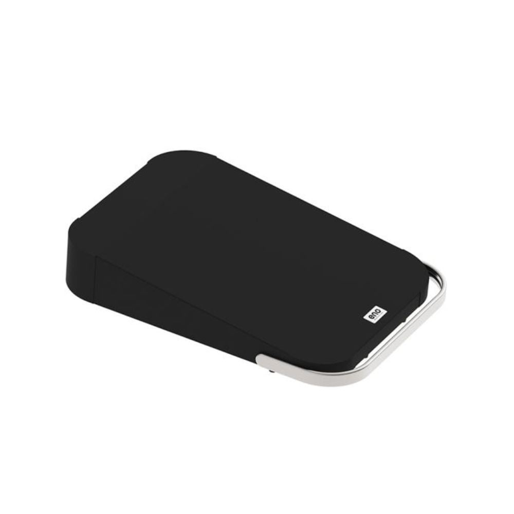 Couvercle de protection noir pour Plancha ENOSIGN, design extra-plat.