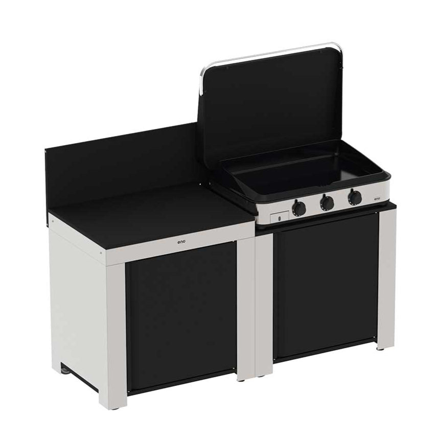 Cuisine 2 Eléments avec plancha Enosign80 - ENO