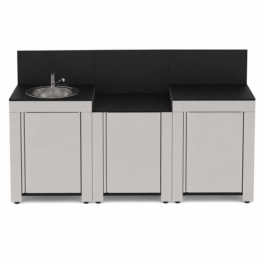 Cuisine Classic 3 Modules Inox Accessoires OFFERTS - ENO