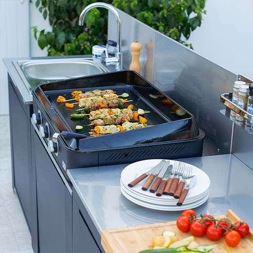 Cuisine CLASSIC 3 Modules Bleu Navy - ENO profiter du plein air