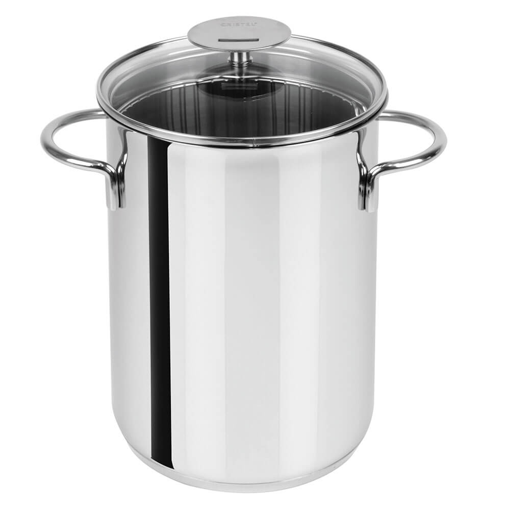 Cuit-asperges avec panier et couvercle OFFERTS - CRISTEL