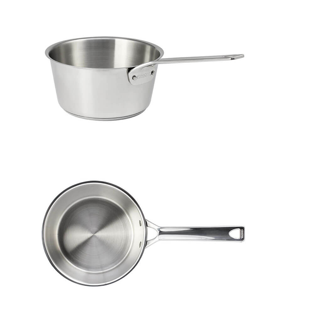 Détails de la Casserole Inox Brossé 1826 CRISTEL