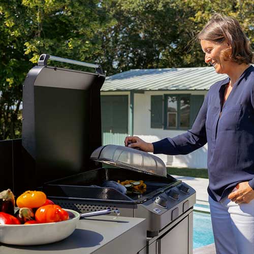 Dôme de cuisson anti-projections - ENO plancha