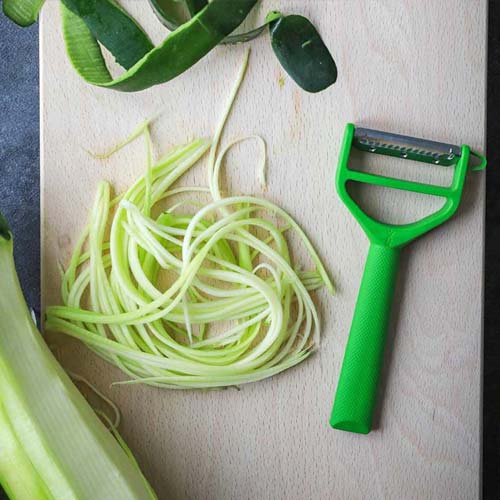 Eplucheur T-Duo Polymère Vert - OPINEL double lame