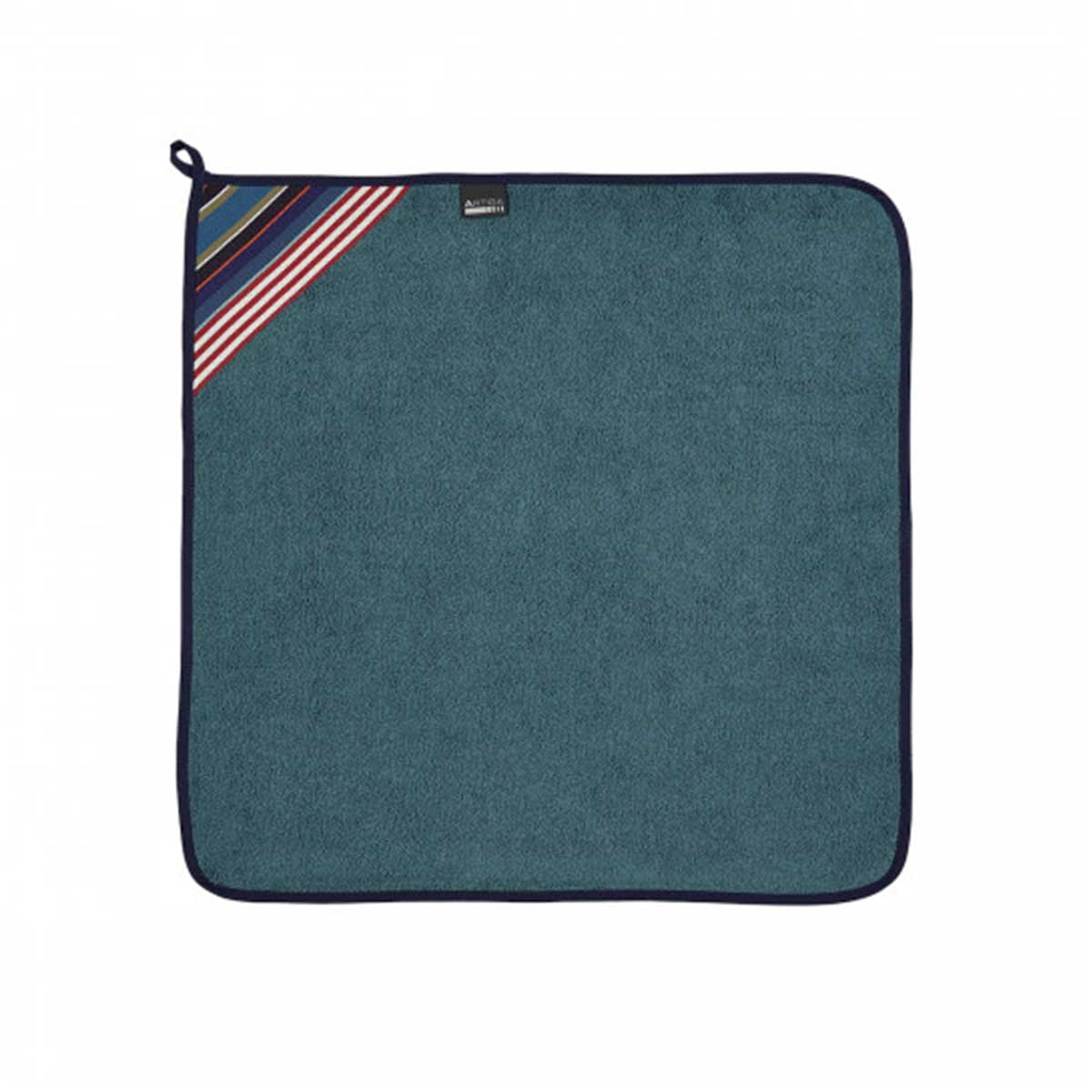 Essuie-Mains carré Ocean/Tyrosse bleu - ARTIGA